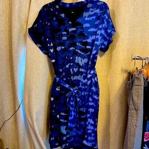 Kenneth Cole blue dress